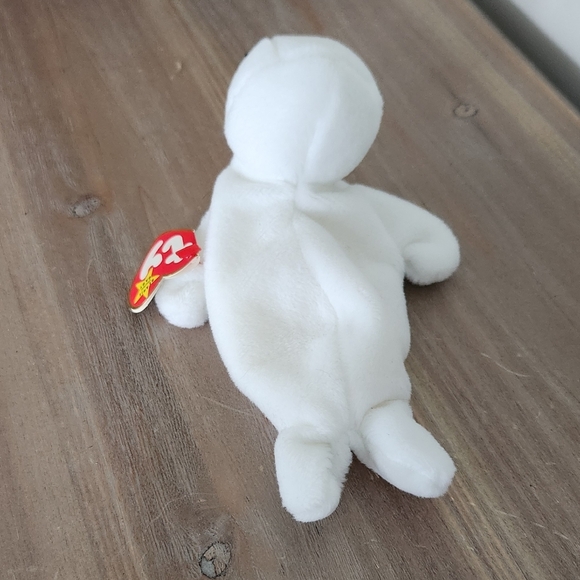 🤍 Ty Beanie Baby “Seamore” Seal Set – 1993 Beanie & Teenie Pair, Excellent Cond - Picture 4 of 15